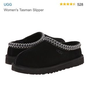 Black UGG Tasman Slippers NIB
